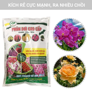 PHÂN DƠI CAO CẤP ( PHÂN SIÊU HOA MAI) - TỐT CHO HOA MAI, PHONG LAN, BONSAI, RAU QUẢ...