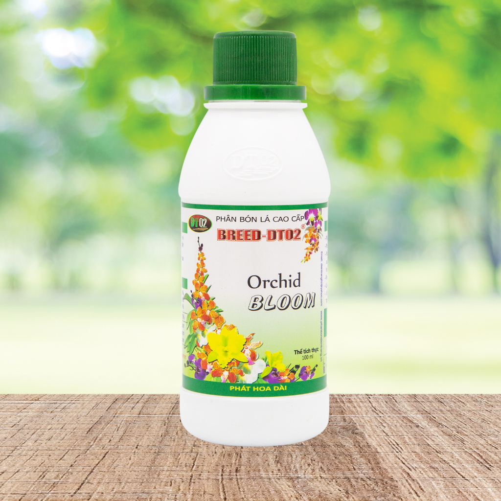 100ml Phân Bón lá NPK Chuyên Dùng cho Lan Breed-DT02 (6-8-6) Orchid Bloom