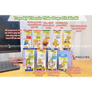 FITOBIMBI VITEMIX BỔ XUNG VITAMIN TỔNG HỢP VÀ KHOÁNG CHẤT CHO BÉ | NHẬP KHẨU CHÍNH HÃNG ITALY