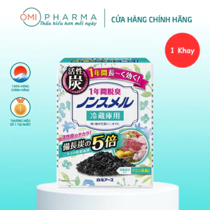 Hộp Khử Mùi Tủ Lạnh Hakugen Nhật Bản (1 Khay/Hộp)