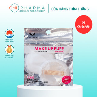 Bông Tán Phấn Phủ Pro Use 55 mm S Select Nhật Bản (2 Chiếc/Gói)