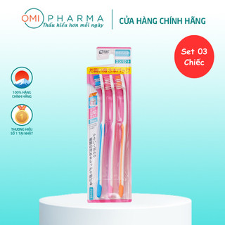 Set 03 Bàn Chải Đánh Răng Lông Mềm S Select Yamakiri Nhật Bản