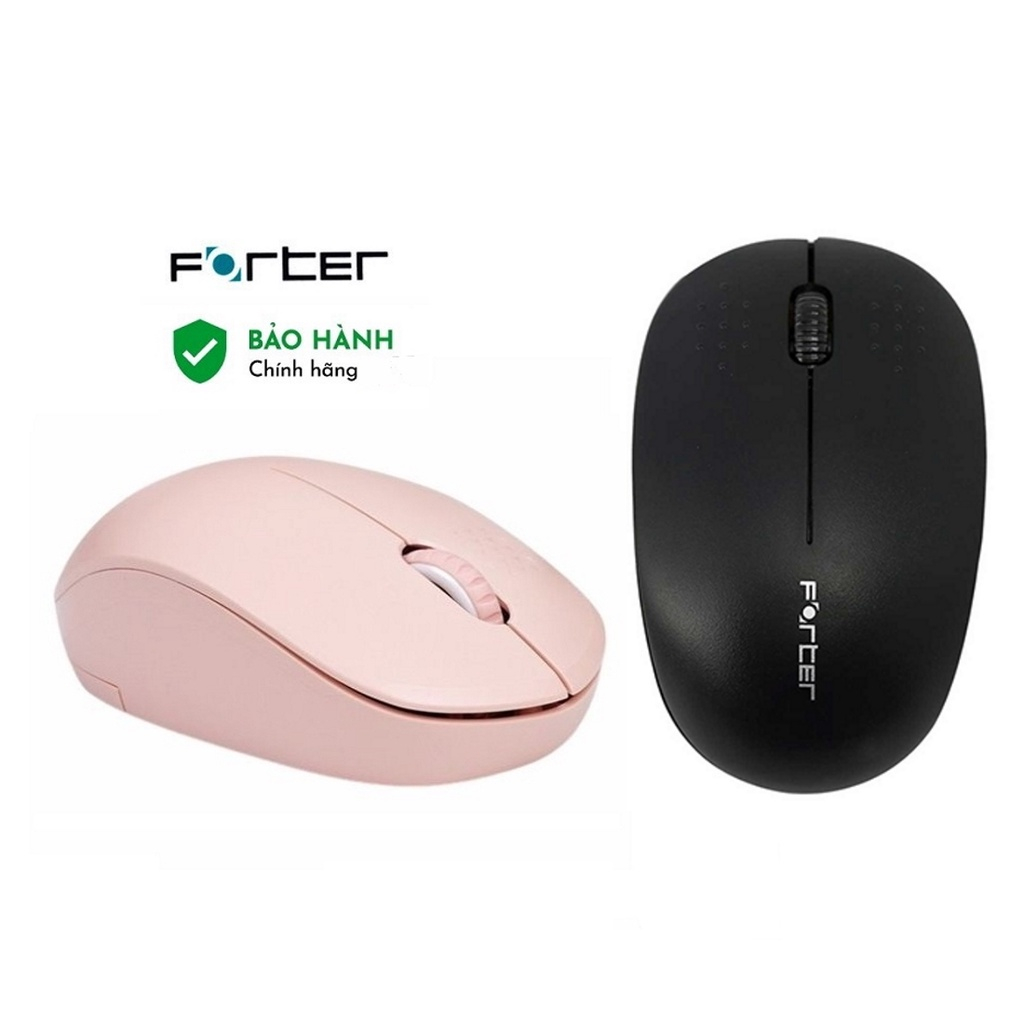 Chuột không dây Forter V181 đen và kiwi v182 hồng siêu bền , siêu nhạy ...