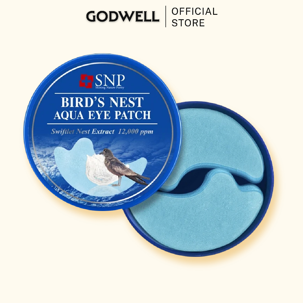 [SNP] Mặt nạ mắt dưỡng ẩm sâu SNP Bird's Nest Moisturizing Eye Patch 60