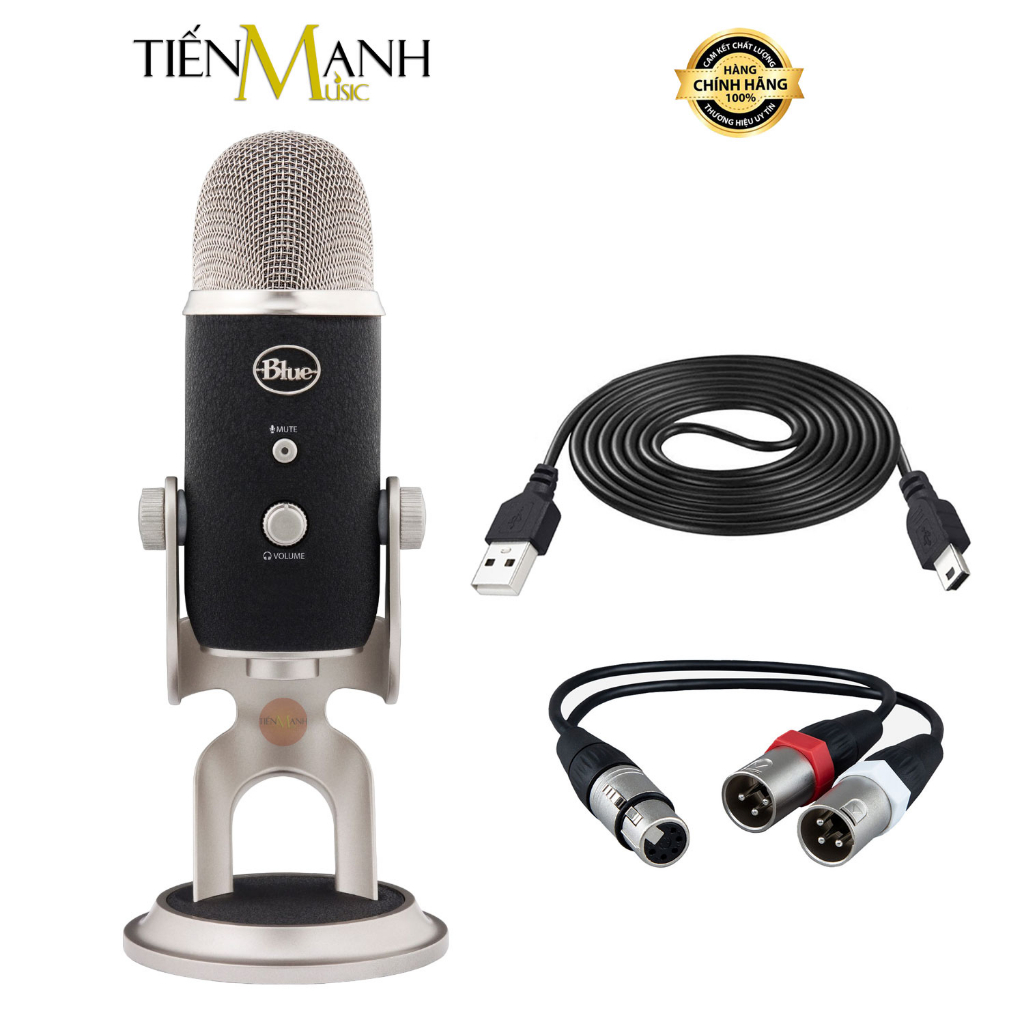 [Chính Hãng] Micro Blue Yeti Pro USB/XLR Condenser Mic Thu Âm ASMR