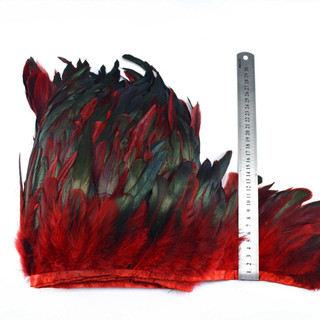 8-10 cái Lông vũ đẹp đuôi gà trống trang trí, decor, làm dreamcatcher... QNshop Handmade