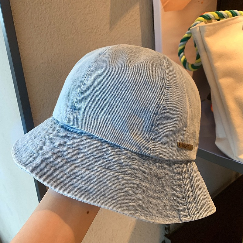 MŨ NÓN BUCKET JEAN FORM TRÒN VÀNH RỘNG ĐÁNG YÊU | Shopee Việt Nam