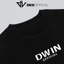 Áo thun nữ baby tee in Dwin chất liệu cotton 100% form baby phông ngắn tay local brand BB01A