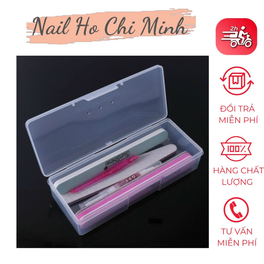 [Sản phẩm mới] Hộp nhựa đựng dụng cụ làm nail chuyên dụng