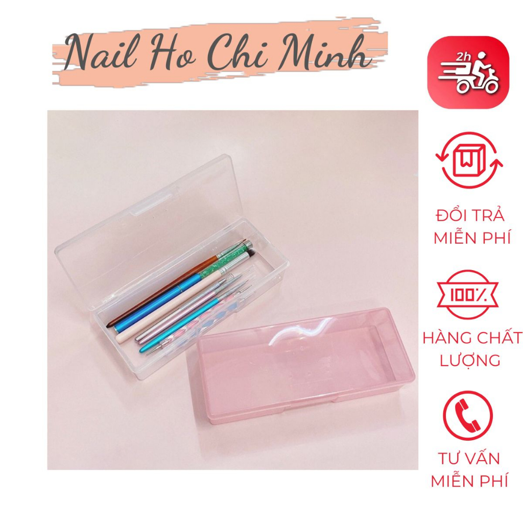 [Sản phẩm mới] Hộp nhựa đựng dụng cụ làm nail chuyên dụng
