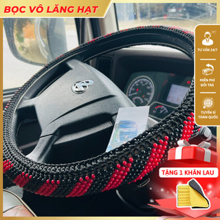 Bọc Vô Lăng Hạt Ngọc 2 Lớp Siêu Bền Đủ Size 36-49 Cho xe ô tô, xe tải, xe Khách, xe công