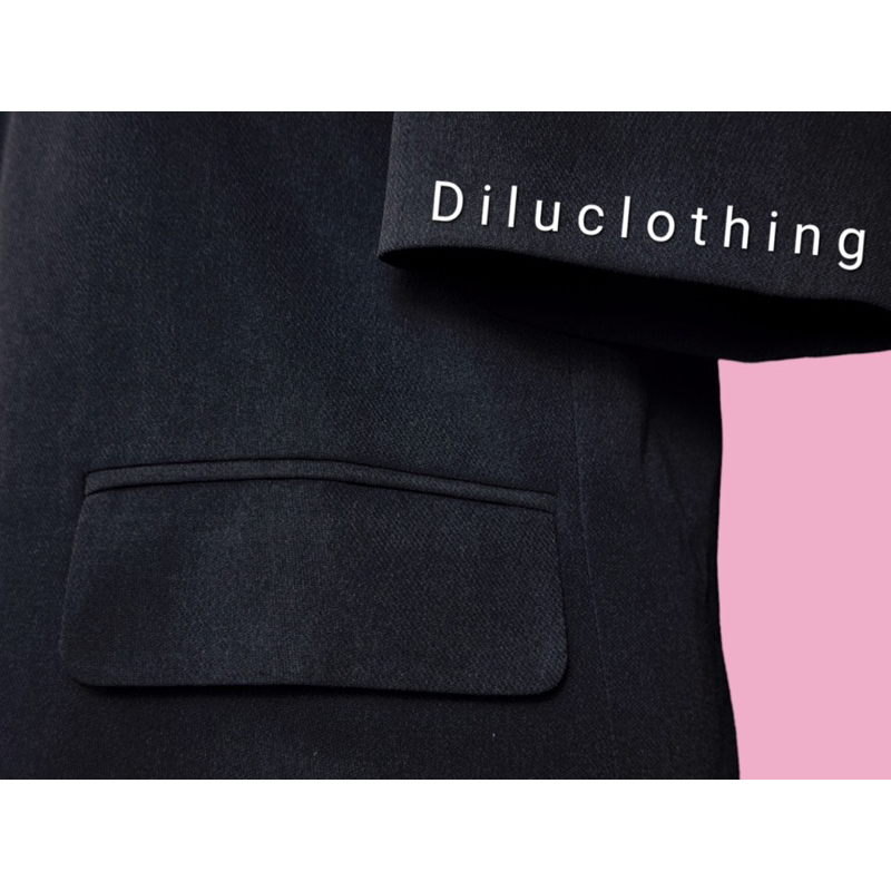 Áo blazer nữ [MAY THEO SỐ ĐO] -áo khoác vest -chất liệu cao cấp, 2 lớp-lót lụa, không cổ ngắn tay -Tiệm may Diluclothing
