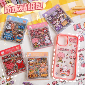 20 Tờ - 100 Hình Sticker Họa Tiết Hoạt Hình Dễ Thương (giao ngẫu nhiên)