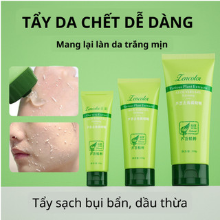 Tẩy da chết lô hội trắng da gel tẩy da chết mờ thâm xạm Aloe Vera Gel 100g