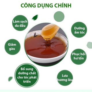 Dầu gộI bạc hà polygonum mul tiflorum sampoo 300ml dầu gộI sạch gầu giảm rụng tóc
