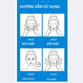 Mặt nạ dưỡng da mặt nạ dưỡng trắng xóa nhăn se khít lỗ chân lông cân bằng độ pH