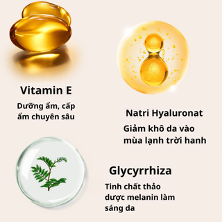 Sữa dưỡng ẩm toàn thân body phục hồi da trắng sáng căng mịn đánh tức thì 260ml