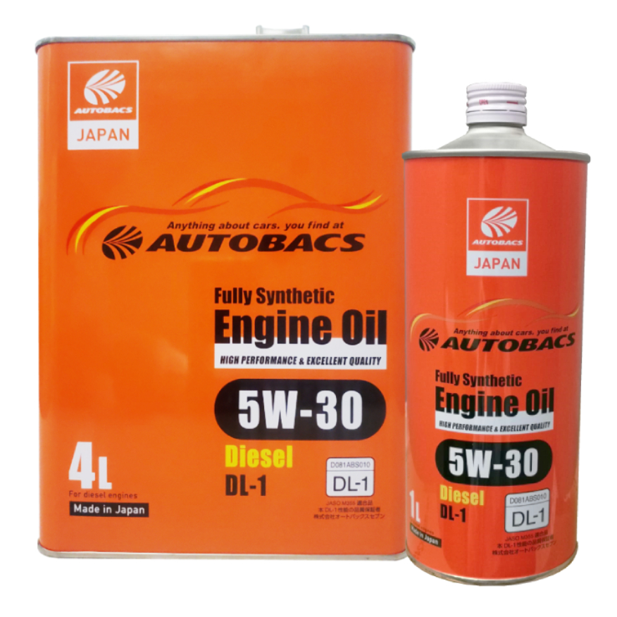 Dầu nhớt Nhật Bản - AUTOBACS DIESEL DL-1 5W30 FULLY SYNTHETIC | Shopee ...