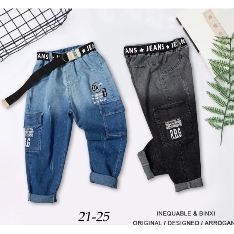 Quần bò quần jean trẻ em từ 20-33kg chất mềm mặc dễ chịu