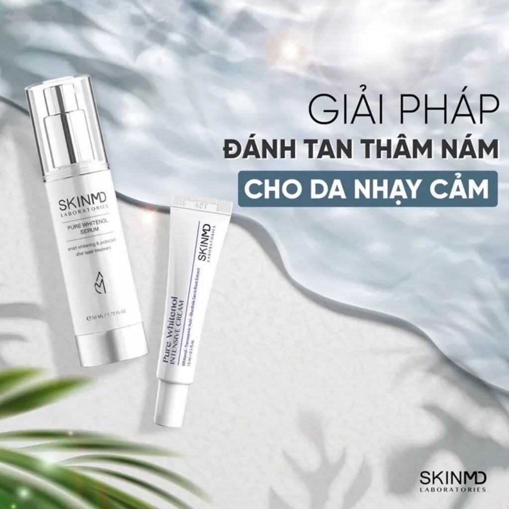 Ảnh Bộ đôi giảm nám mờ thâm skinmd chuẩn spa tại nhà 4