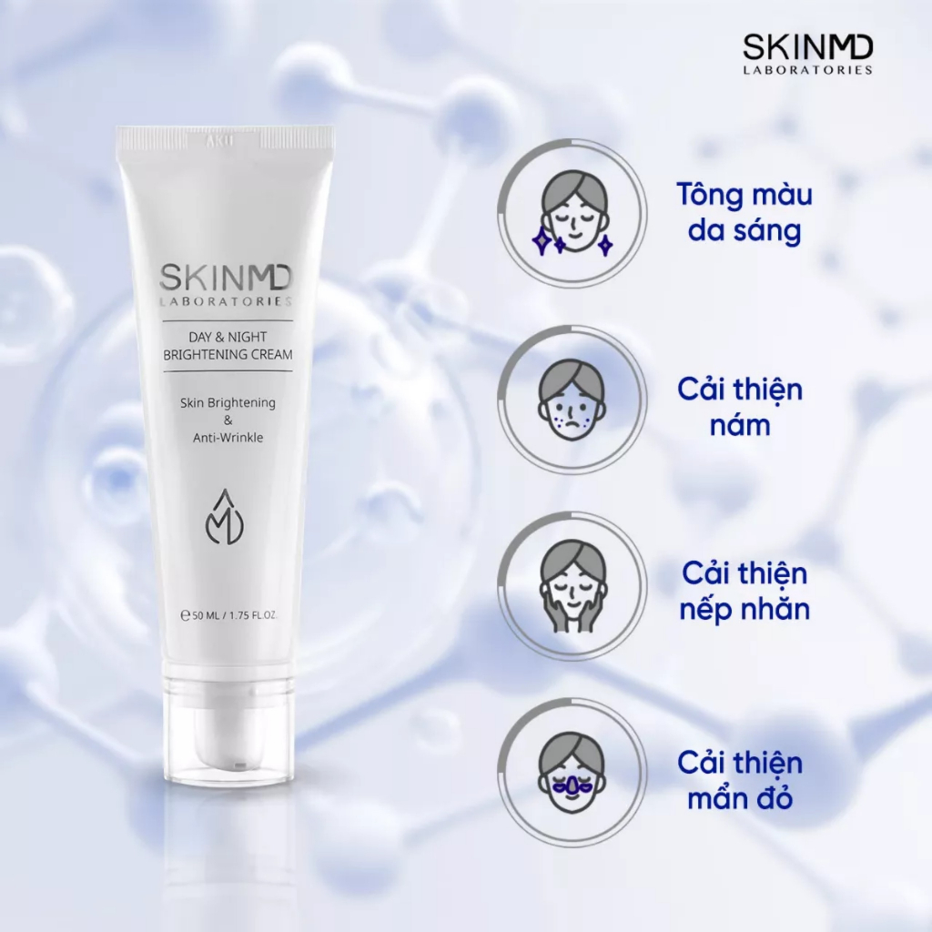 Ảnh Bộ đôi giảm nám tàn nhang skinmd hiệu quả chuyên dùng tại spa 4