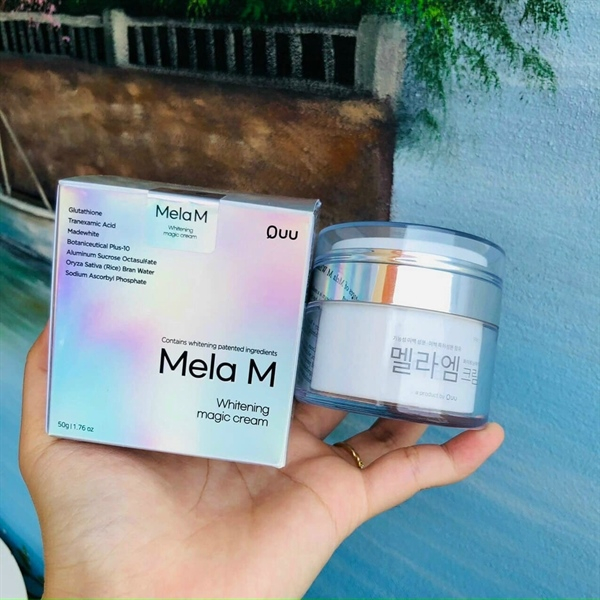 Kem Nám Mela Q Plus Mẫu mới mela M Cream Hàn Quốc 50ml, Kem Dưỡng