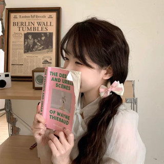 [Handmade] Kẹp tóc nữ phong cách retro, vintage nơ đuôi dài cho tóc thêm xinh