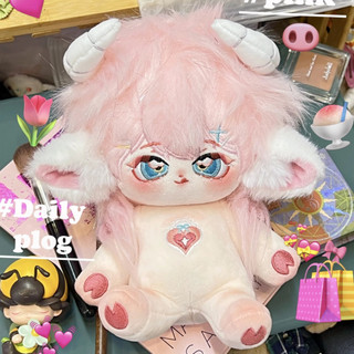 [SẴN] Doll không thuộc tính có tai và sừng 20cm - Búp bê nam không thuộc tính 20cm có xương