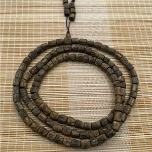 Vòng trầm hương kì hải nam lu thông 7ly 108 hạt thơm ngọt siêu mạnh hậu ngọt thanh mát-Nam nữ-Bình an may mắn