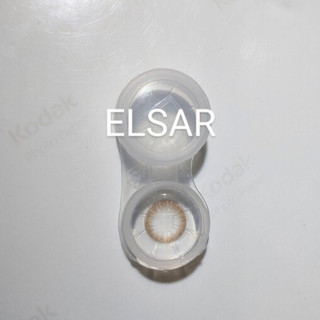 SIHY - Kính áp tròng, Lens [CẬN] Elsa Brown màu nâu nhẹ nhàng, công nghệ khóa màu 2 lớp
