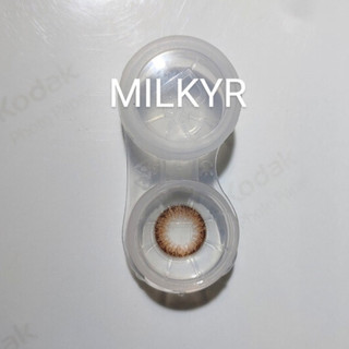 SIHY - Kính áp tròng, Lens [CẬN] Milky Choco màu choco hạt dẻ, 0 đến 8 độ, chất liệu cao cấp