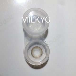 SIHY - Kính áp tròng, Lens Milky Gray màu xám khói, độ cận 0-8 độ, công nghệ hiện đại chống tia UV
