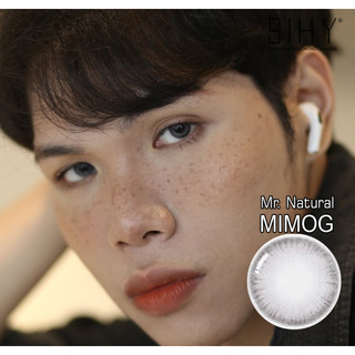 SIHY - Kính áp tròng, Lens [CẬN] Mimo Gray màu xám, độ cận 0 độ đến 8 độ, xuất xứ Hàn Quốc
