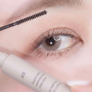 Mascara Chống Nước 3CE Super Slim Waterproof Siêu Mỏng Cực Cong Tơi Mi - Bebeau