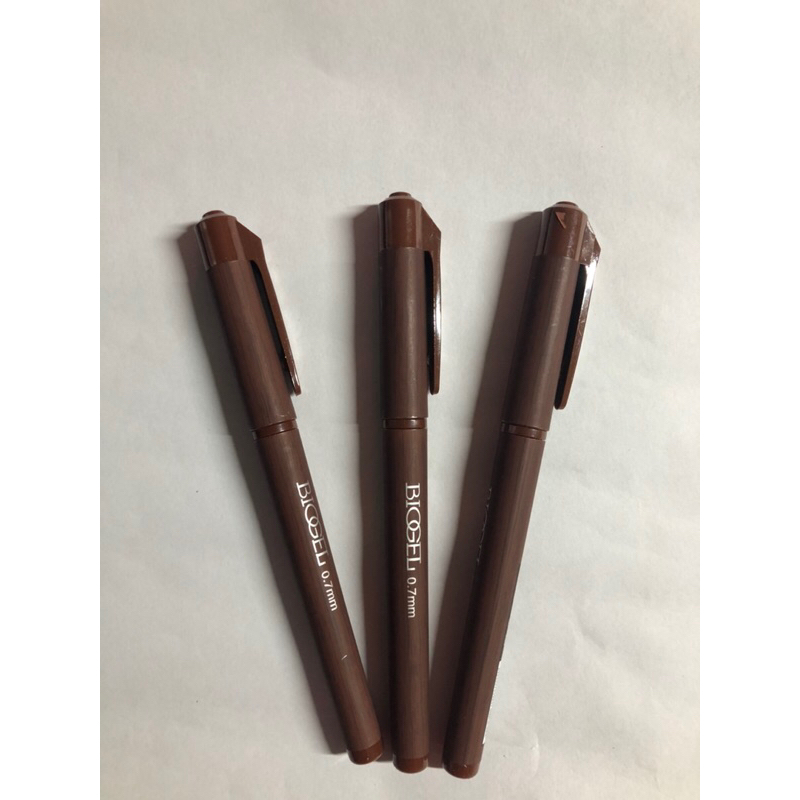 BÚT GEL THÂN MÀU GỖ GP983 BIOGEL 0,7mm