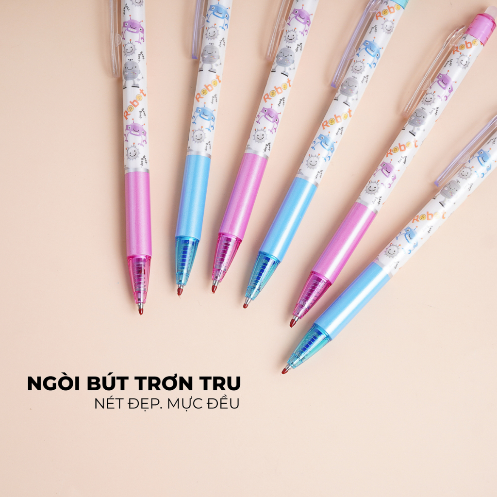 Bút Gel Xóa Được CLASSMATE - 1 Chiếc - Thiết Kế Mới 2021 Nét Trơn Đều Mực Ngòi 0.5mm CL-GP208