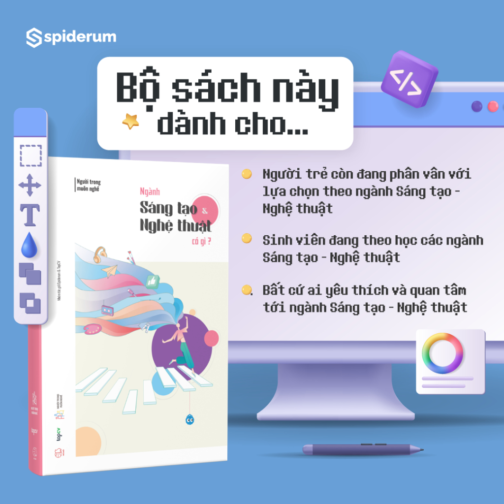 Ảnh Sách - Combo Người Trong Muôn Nghề: Định hướng nghề nghiệp toàn diện và Ngành Sáng tạo và Nghệ thuật có gì? 4