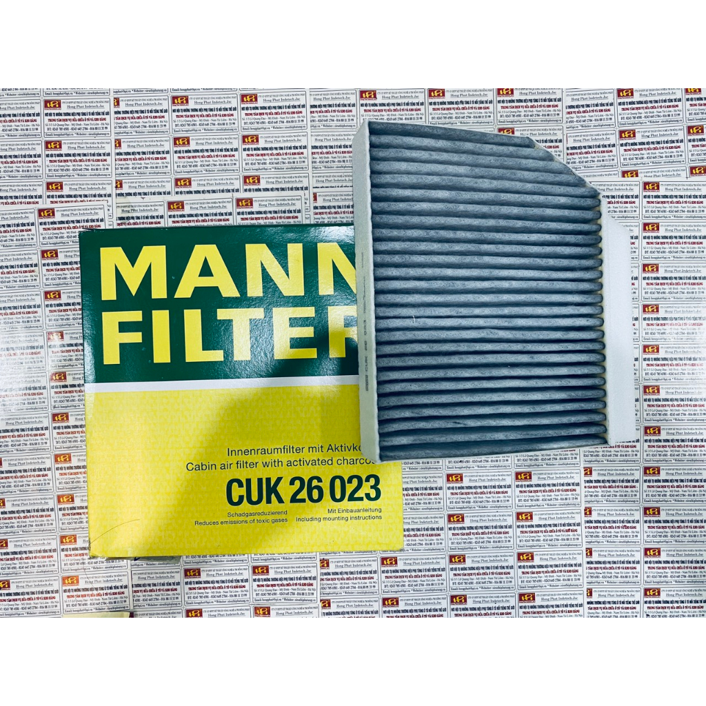 Lọc gió điều hòa Mercedes-Benz GLC300, Mann Filter Cuk 26 023 | Shopee ...