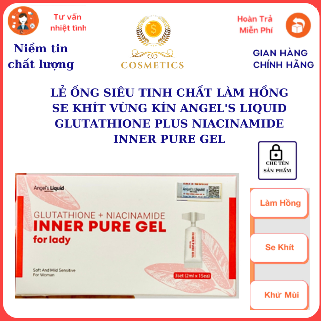 LẺ ỐNG SIÊU TINH CHẤT LÀM HỒNG SE KHÍT VÙNG KÍN ANGEL'S LIQUID ...