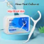 Tăm chỉ nha khoa hộp 50 cái, tăm chỉ nha khoa sợi chỉ mảnh hộp tem xanh