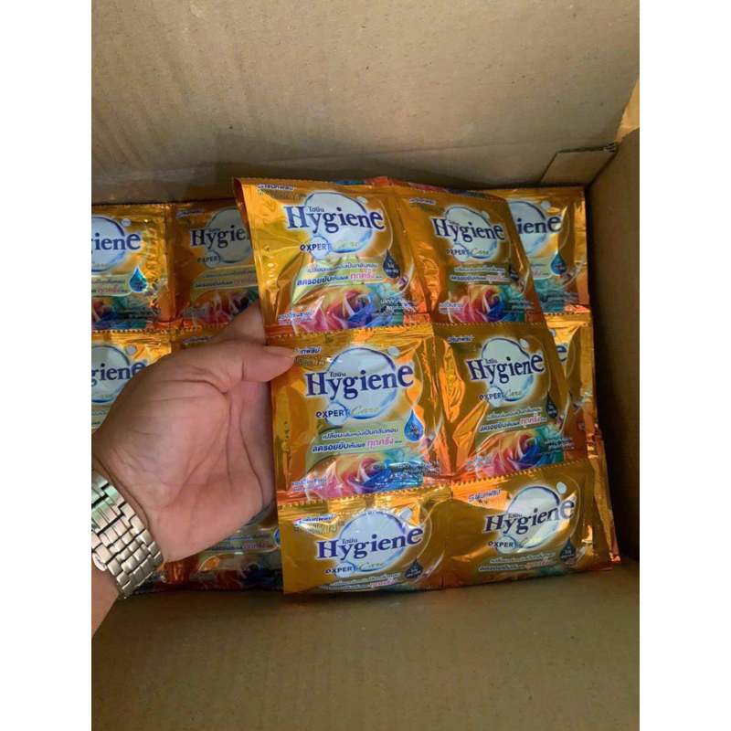 Nước xả vải Hygiene dây 12goi 20ml Thái Lan( công ty Vietnam )