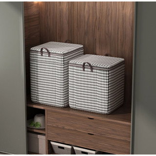 Túi Vải Đựng Quần Áo, Chăn Ga, Nắp Khóa Kéo, Cỡ Lớn, Gấp Gọn 110L,140L, 180L