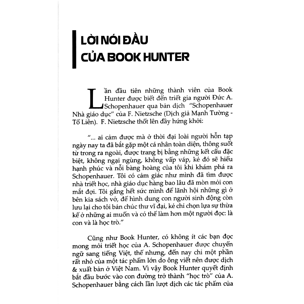 Sách Schopenhauer Arthur - Những tiểu luận về tồn tại của Schopenhauer