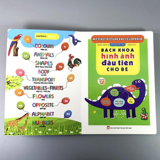 [chính hãng] Sách bách khoa hình ảnh đầu tiên cho bé - McBooks