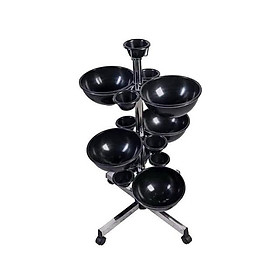 Cây Bát Nước Inox, Cây Bát Nước Nhựa Đen, Thiết Kế Hiện Đại Sử Dụng Tiện Lợi Chuyên Dùng Cho Spa, Thẩm Mỹ Viện