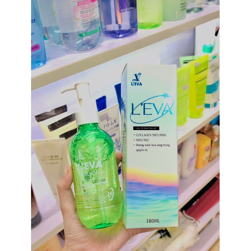 Dung dịch vệ sinh phụ nữ kháng khuẩn hương nước hoa L'EVA 180ml