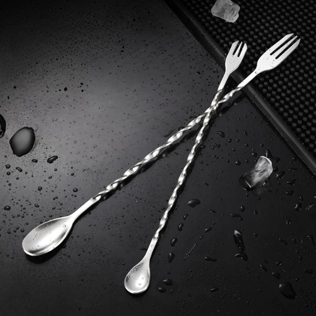 Muỗng/Thìa pha chế bar spoon 26cm hoặc 32cm