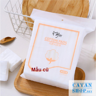 Bông Tẩy Trang Mèo đen Nhật Bản 180 miếng siêu thấm hút, tiết kiệm, mềm mại cho da