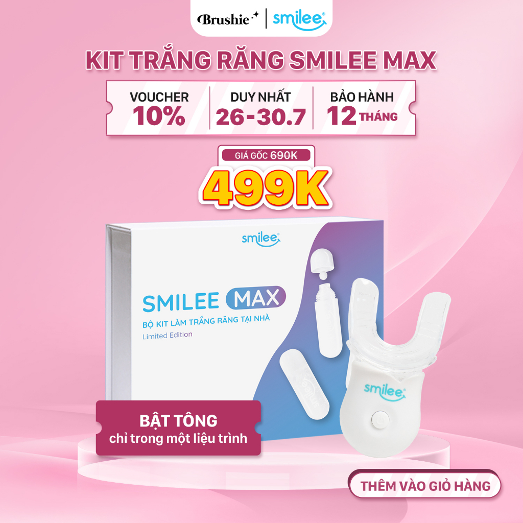 Sự kết hợp các thành phần trong gel tẩy trắng răng Smilee có tác dụng gì?
