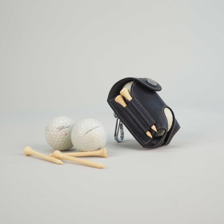 GOFLBALL BAG. Túi đựng phụ kiện Golf. Túi đựng bóng chơi golf bằng da. Túi Golf mini đựng bóng.